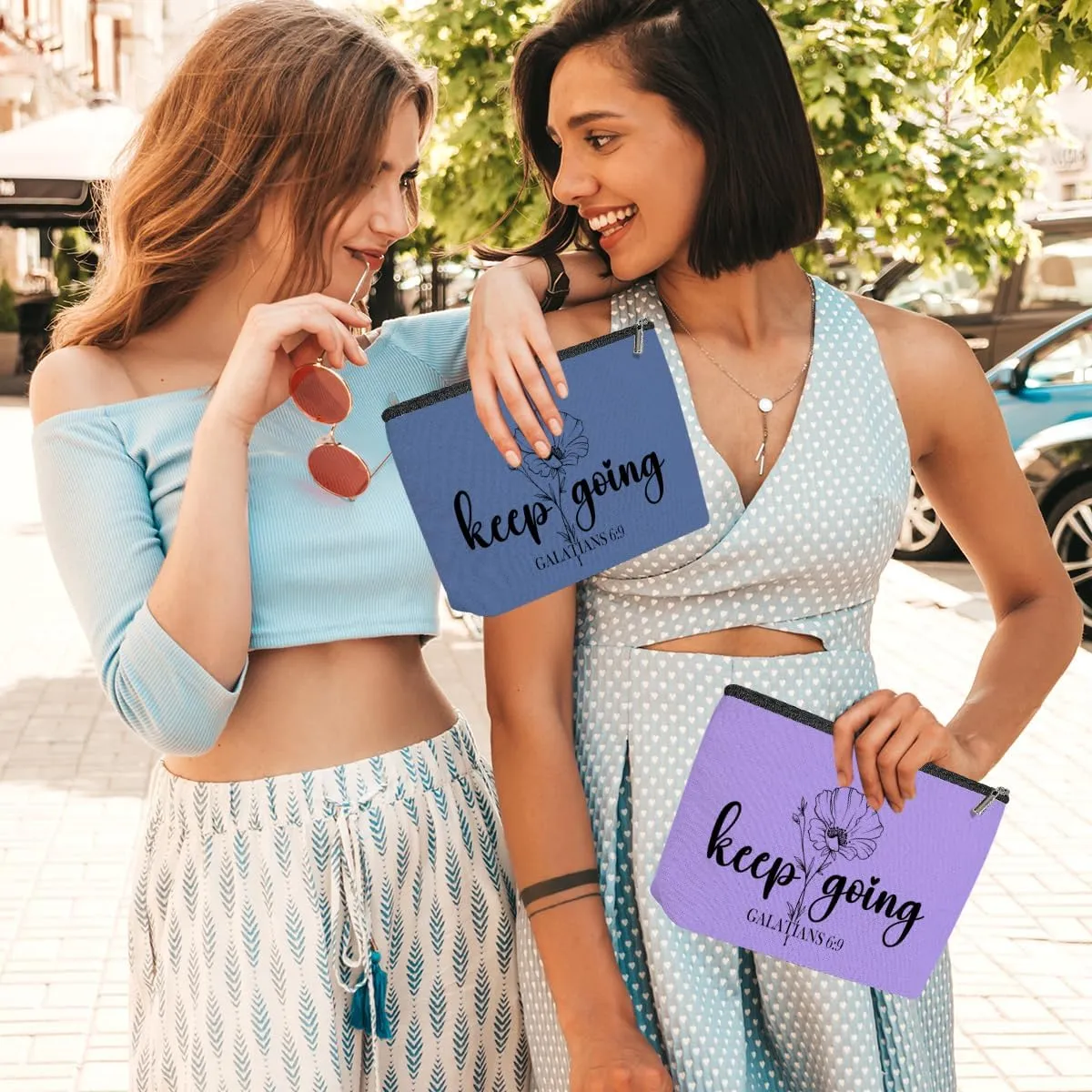 3 Pack Inspirational Christian Gifts Religious Gifts for Women Teachers Prayer Mom Makeup Bag,Travel Essentials Cosmetic Bags for Women,Girls Weekend Friendship Christmas Bible Religious Thank You