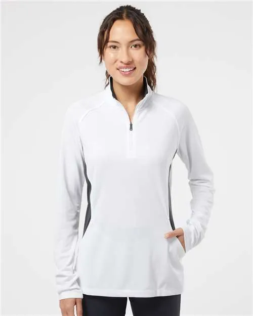 Adidas Women's Lightweight Quarter-Zip Pullover A281