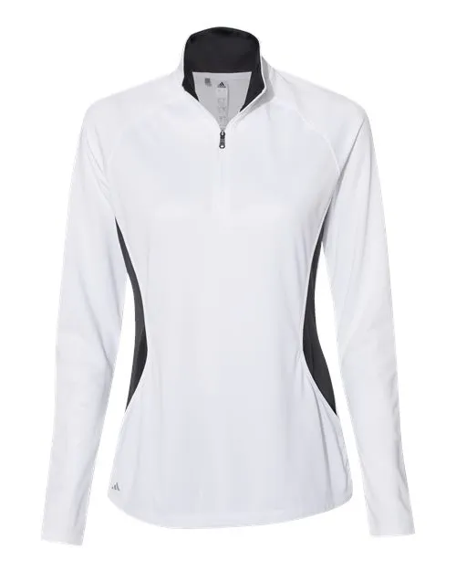 Adidas Women's Lightweight Quarter-Zip Pullover A281