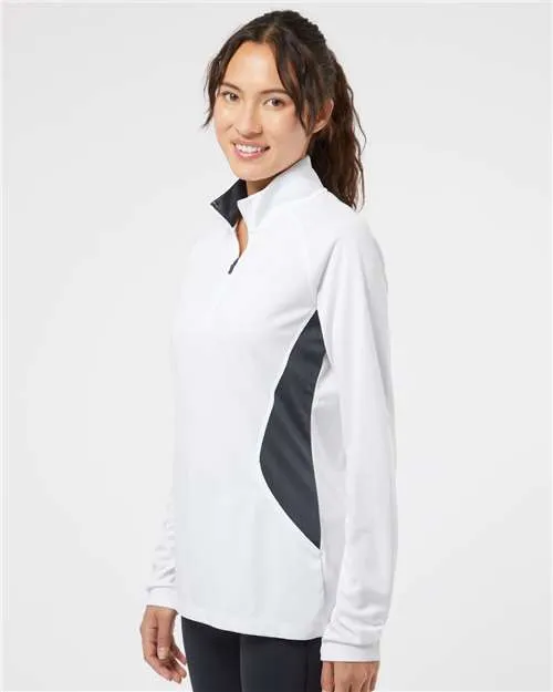 Adidas Women's Lightweight Quarter-Zip Pullover A281
