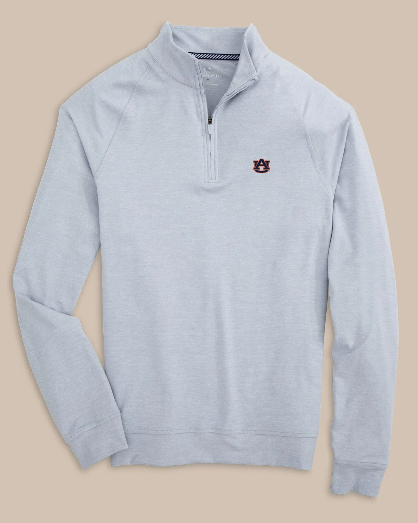 Auburn Tigers Cruiser Heather Quarter Zip Pullover