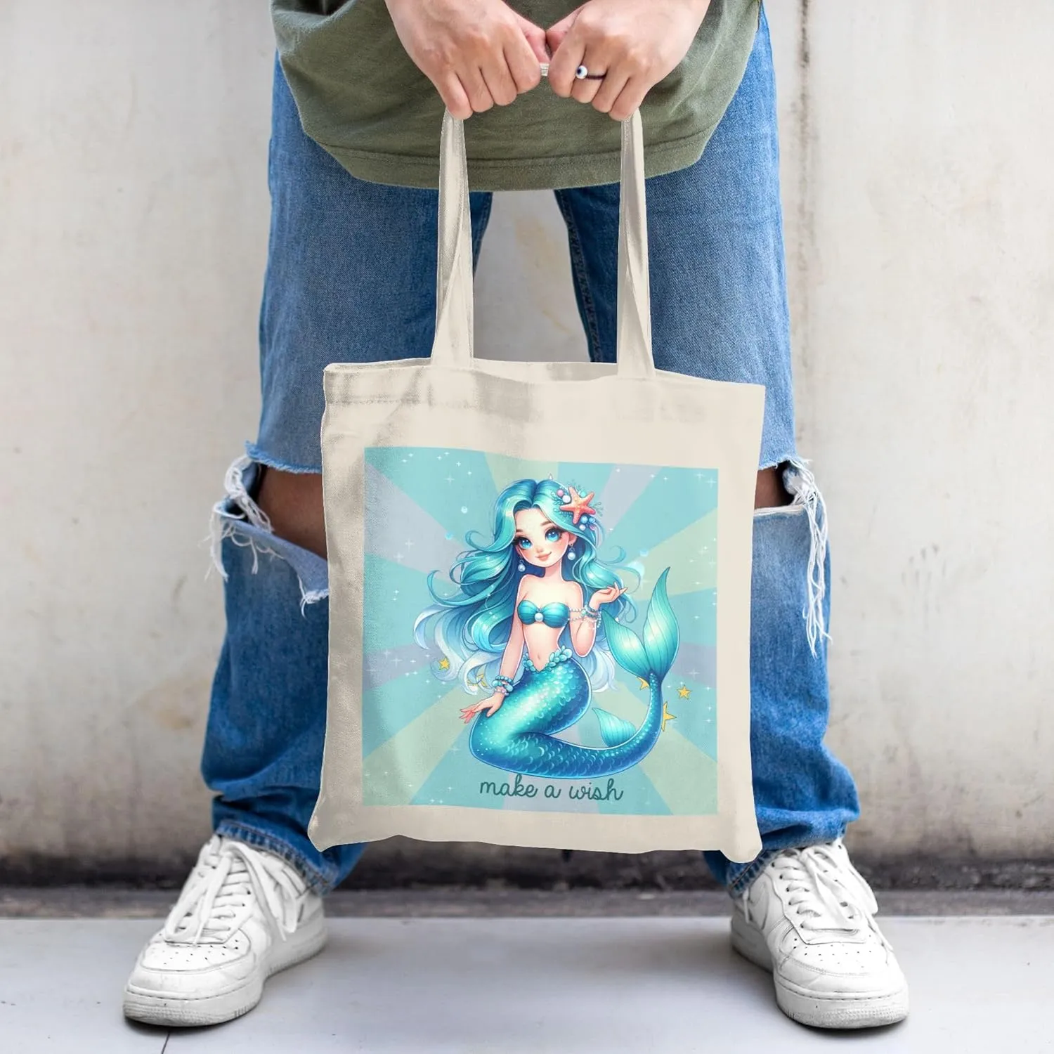 Canvas Tote Bag for Women Weekender Travel Bags Reusable Grocery Bags with Handles Aesthetic Shoulder Tote