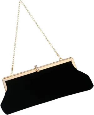 Chic Small Handbag Women's Clutch Bag Rhinestones Elegant Evening Bag for Parties Balls Banquets for Jewelry Essentials