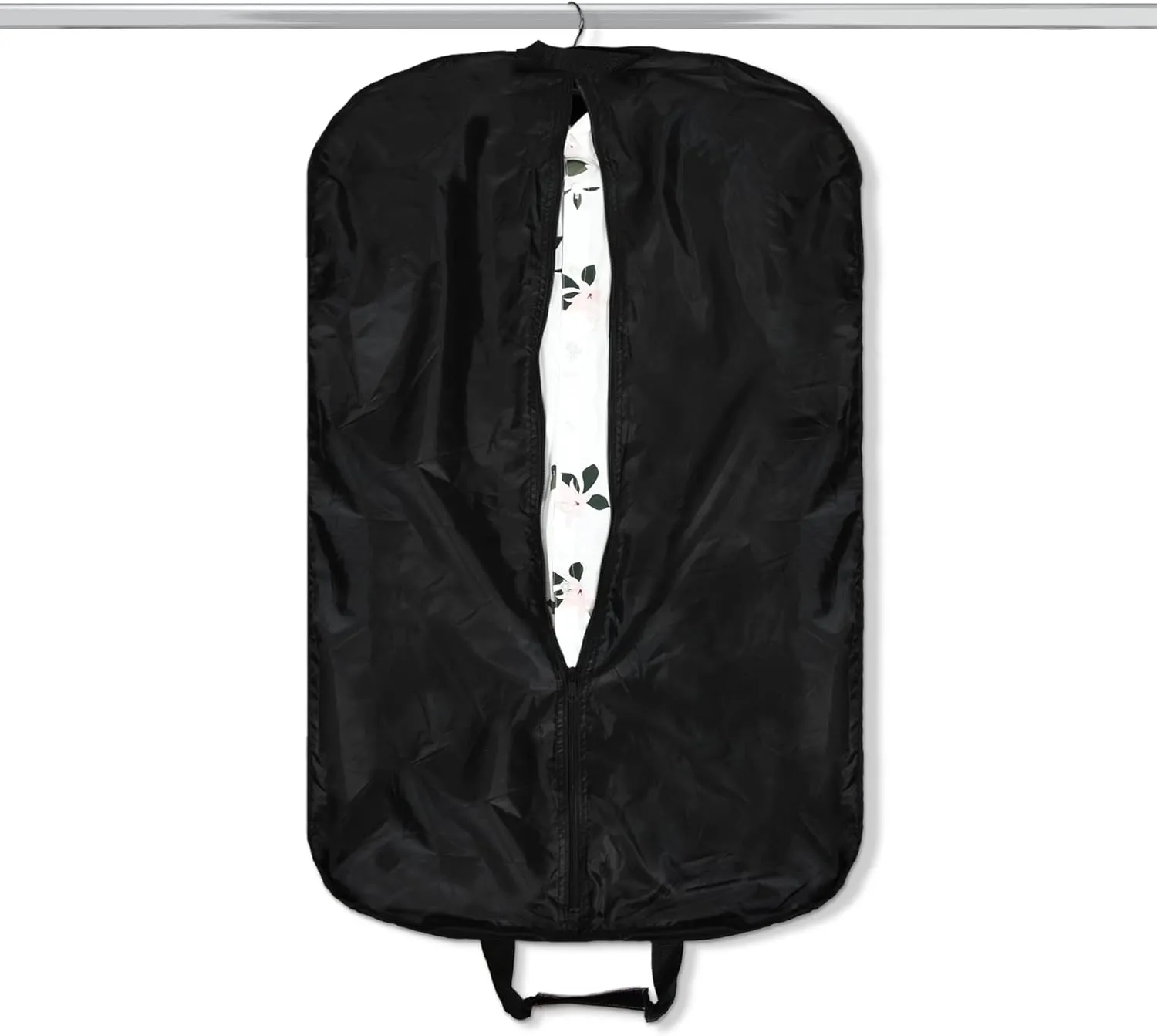DALIX 39" Garment Bag Cover for Suits and Dresses Clothing Foldable w Pockets (Orange)