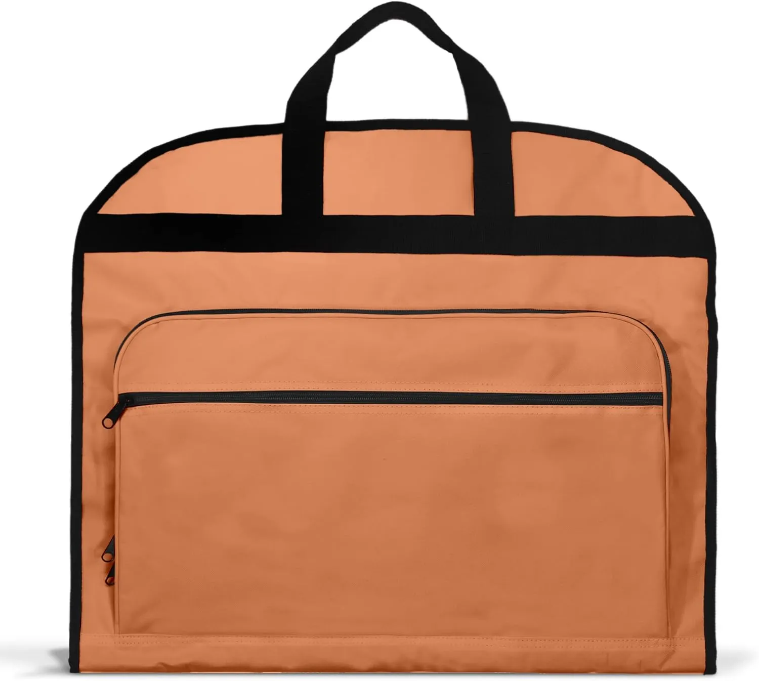 DALIX 39" Garment Bag Cover for Suits and Dresses Clothing Foldable w Pockets (Orange)