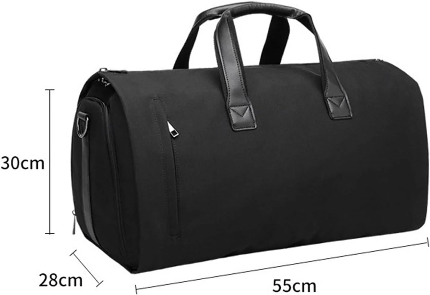Duffel Bag Convertible Garment Bag with Shoulder Strap,Suit Travel Bag Carry On Garment Duffel Bag Overnight Bag Travel (Color : C, Size : 55 * 28 * 30cm)