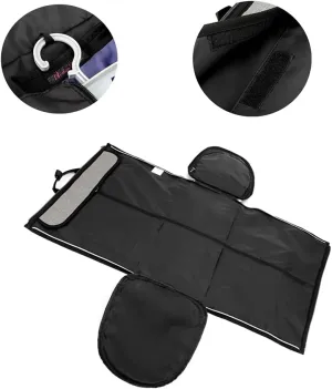 Garment Bags for Business Travel Convertible Backpack Travel Duffel Bag Carry on Garment Bag 2 in 1 Weekender Suit Bag for Men (Grey)