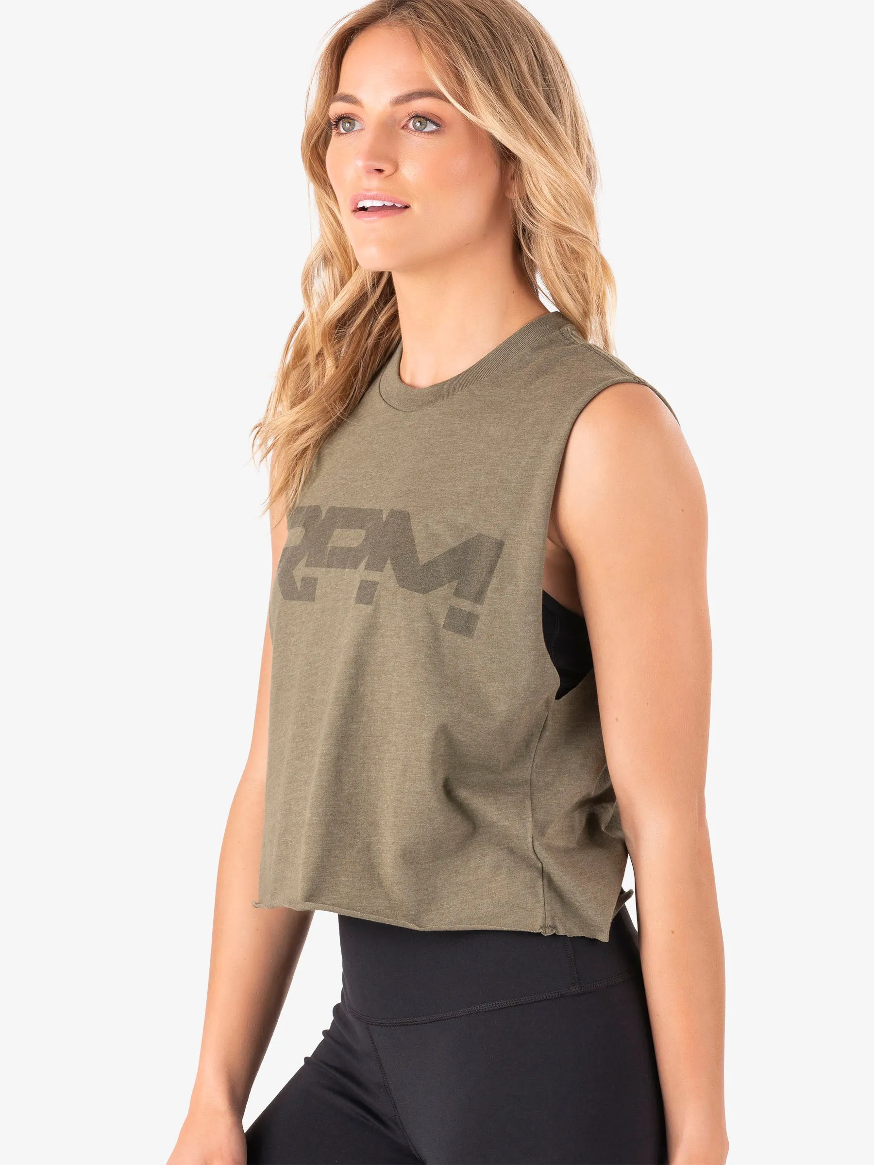 Ghost Statement Cut Off Muscle Tank