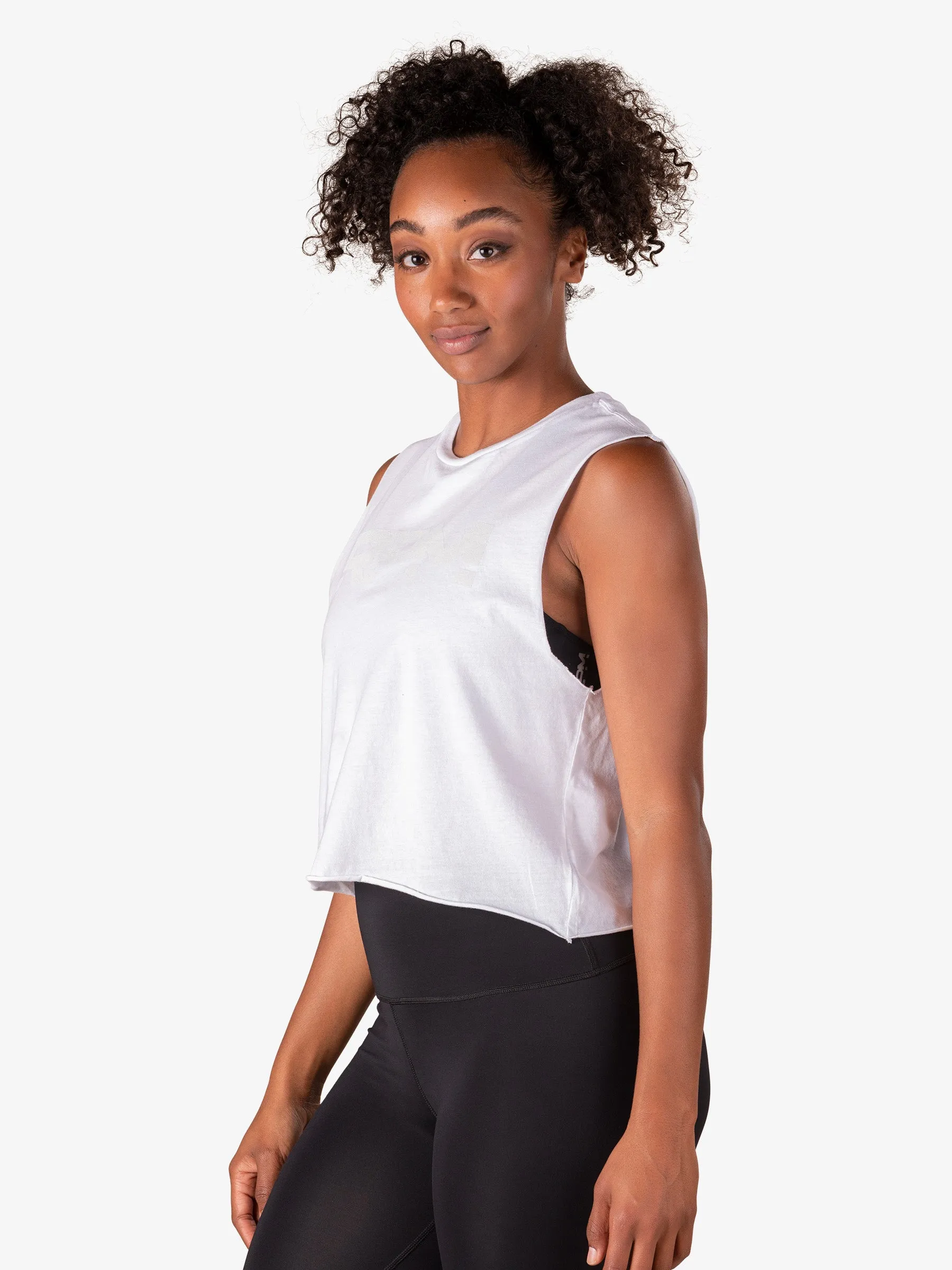 Ghost Statement Cut Off Muscle Tank