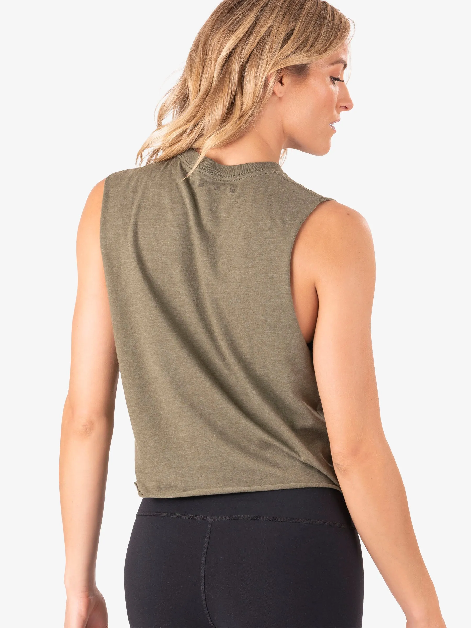 Ghost Statement Cut Off Muscle Tank