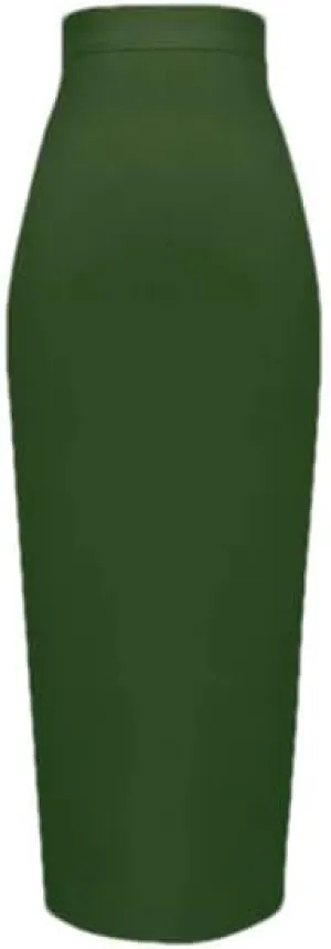 Hgvcfcv Plus Size Summer Fashion Sexy Long Bandage Skirt Pencil Skirt Color Long Skirts Women