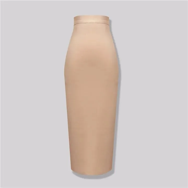 Hgvcfcv Plus Size Summer Fashion Sexy Long Bandage Skirt Pencil Skirt Color Long Skirts Women