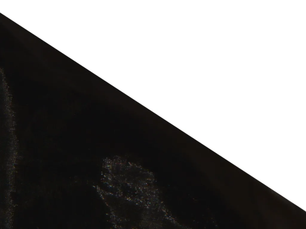Jet Black Liquid Nylon Organza Fabric (Wholesale)