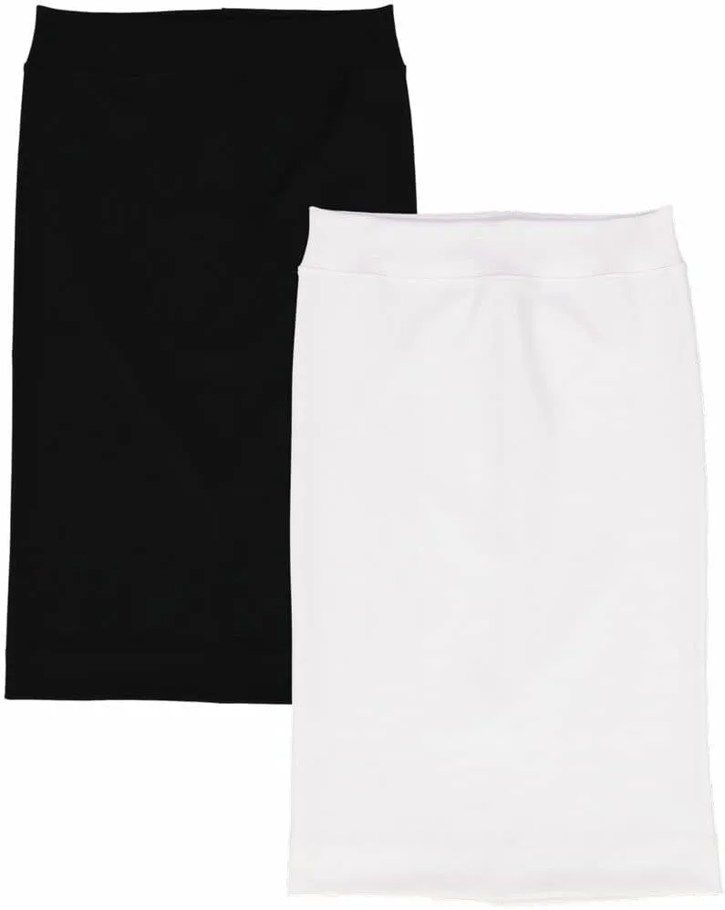 KIKI RIKI Ladies Nylon Lycra Fabric Pencil Skirt 41761