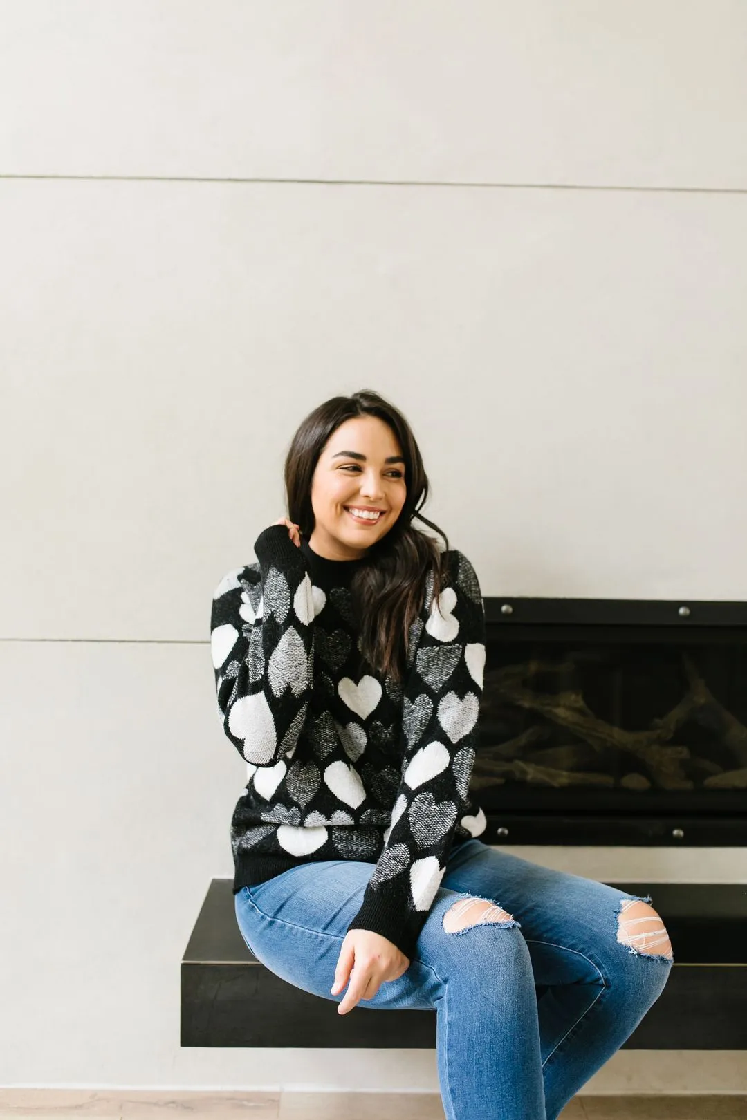 Lovin' It Sweater In Black