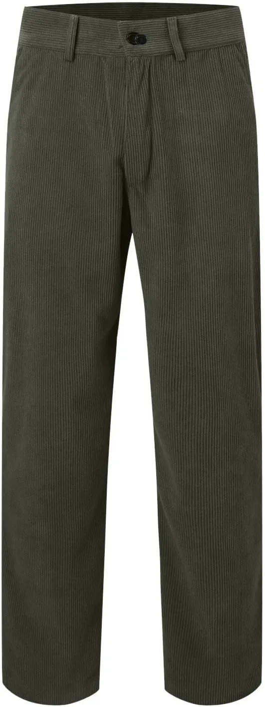 Mens Casual Pants High Waist Zip Off Straight Leg Pants Slim Fit Stretch Lightweight Chino Golf Pants Pencil Trousers