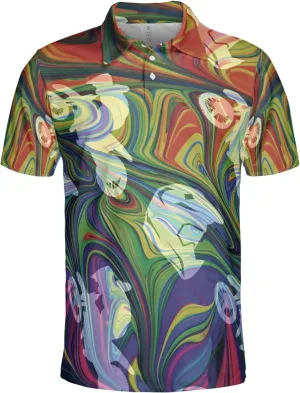 Motocross Men's Polo Shirts - Dirt Bike Short Sleeve Regular Fit Polo Shirts for Men Series 31