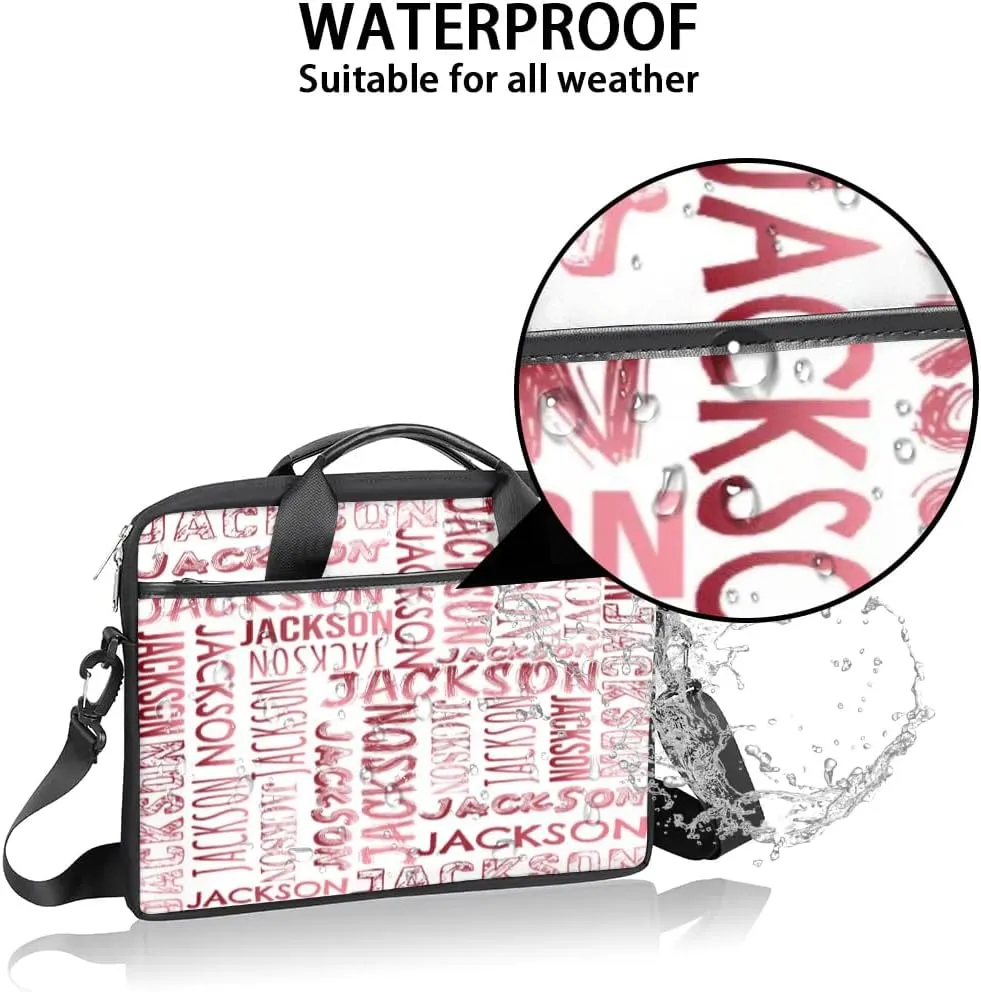 Personalized Laptop Bag Case Briefcases for Men Woman Boys Girls, Custom Gift Computer Cases for Laptops, Tablet Shoulder Bag