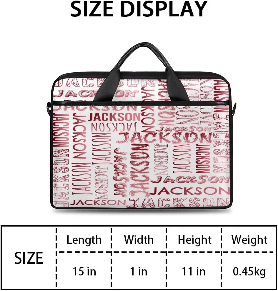 Personalized Laptop Bag Case Briefcases for Men Woman Boys Girls, Custom Gift Computer Cases for Laptops, Tablet Shoulder Bag