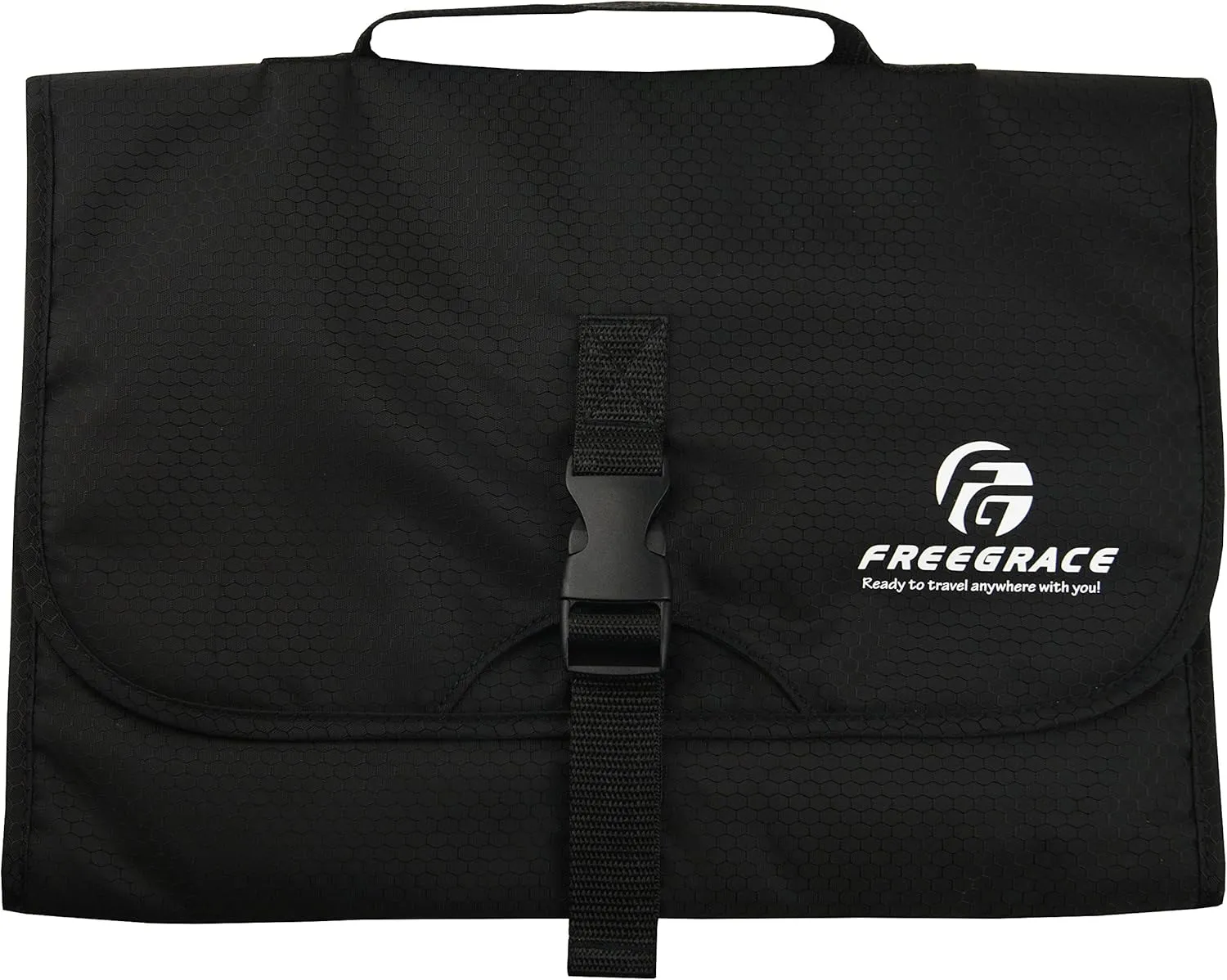 Premium Hanging Toiletry Travel Bag - Cosmetic, Jewelry, Toiletry & Accessory Storage Organizer Bag, Large Size, Various Compartments