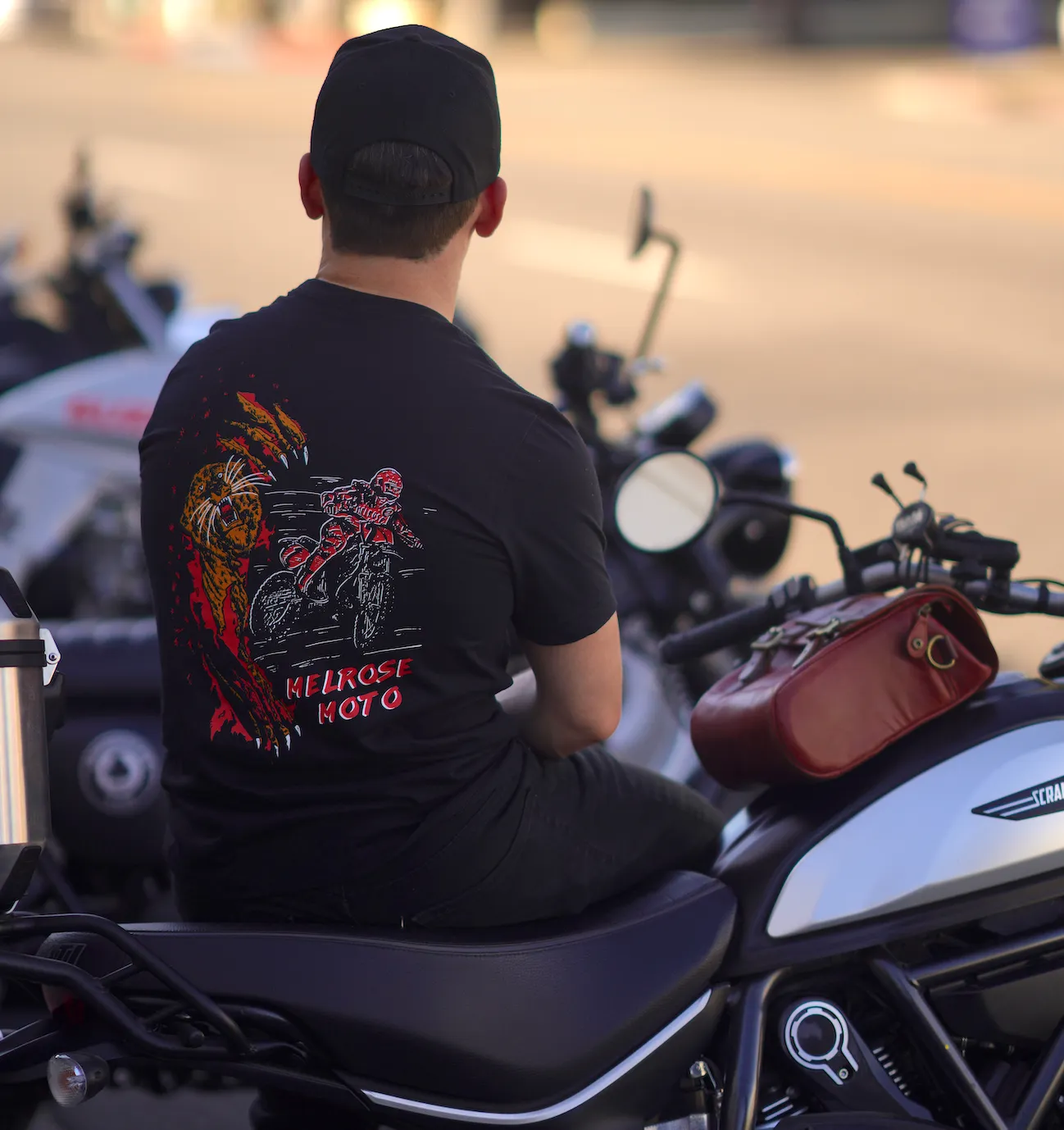 "Tiger Rider" T-Shirt - Black [FINAL]