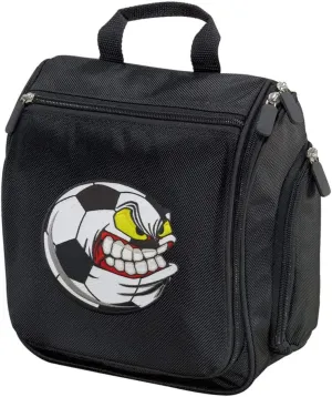 Soccer Toiletry Bag Travel Organizer Or Hanging Soccer Fan Shaving Kit