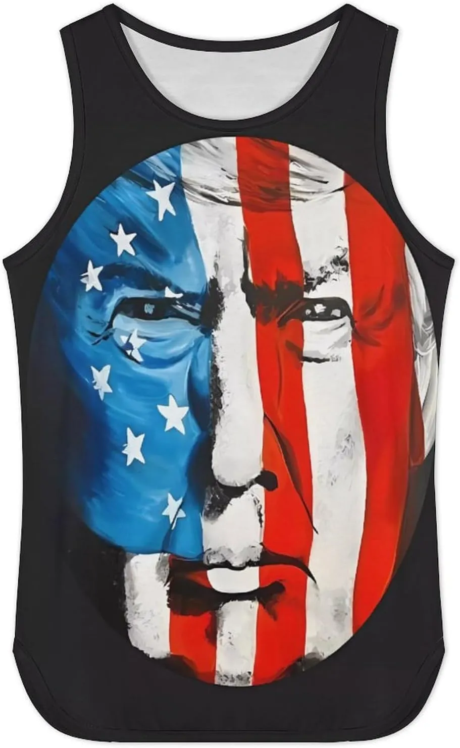 Tank Tops Trump Beach Summer Sleeveless Shirts Vacation Tanks Gym Tank T-Shirts Top for Men