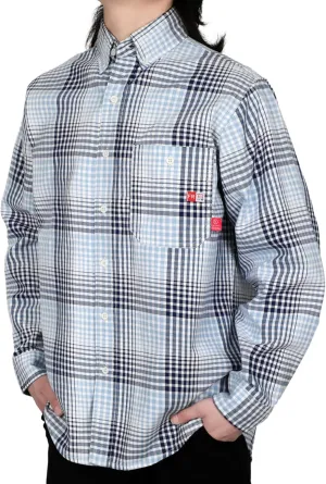 TICOMELA FR Shirts for Men Flame Resistant 7.5oz 100% Cotton NFPA2112 Men's Welding Shirts