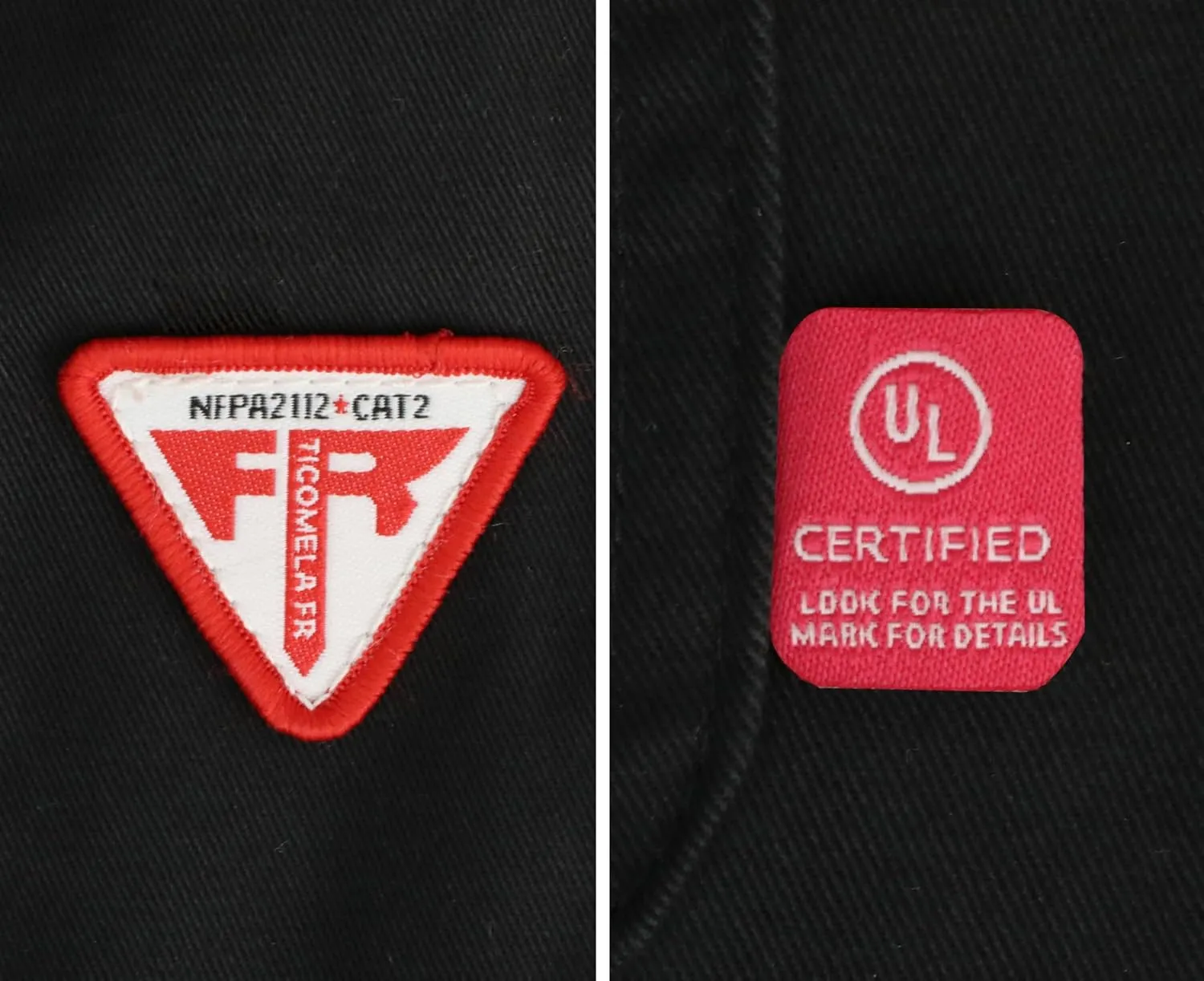 TICOMELA FR Shirts for Men Flame Resistant 7.5oz 100% Cotton NFPA2112 Men's Welding Shirts