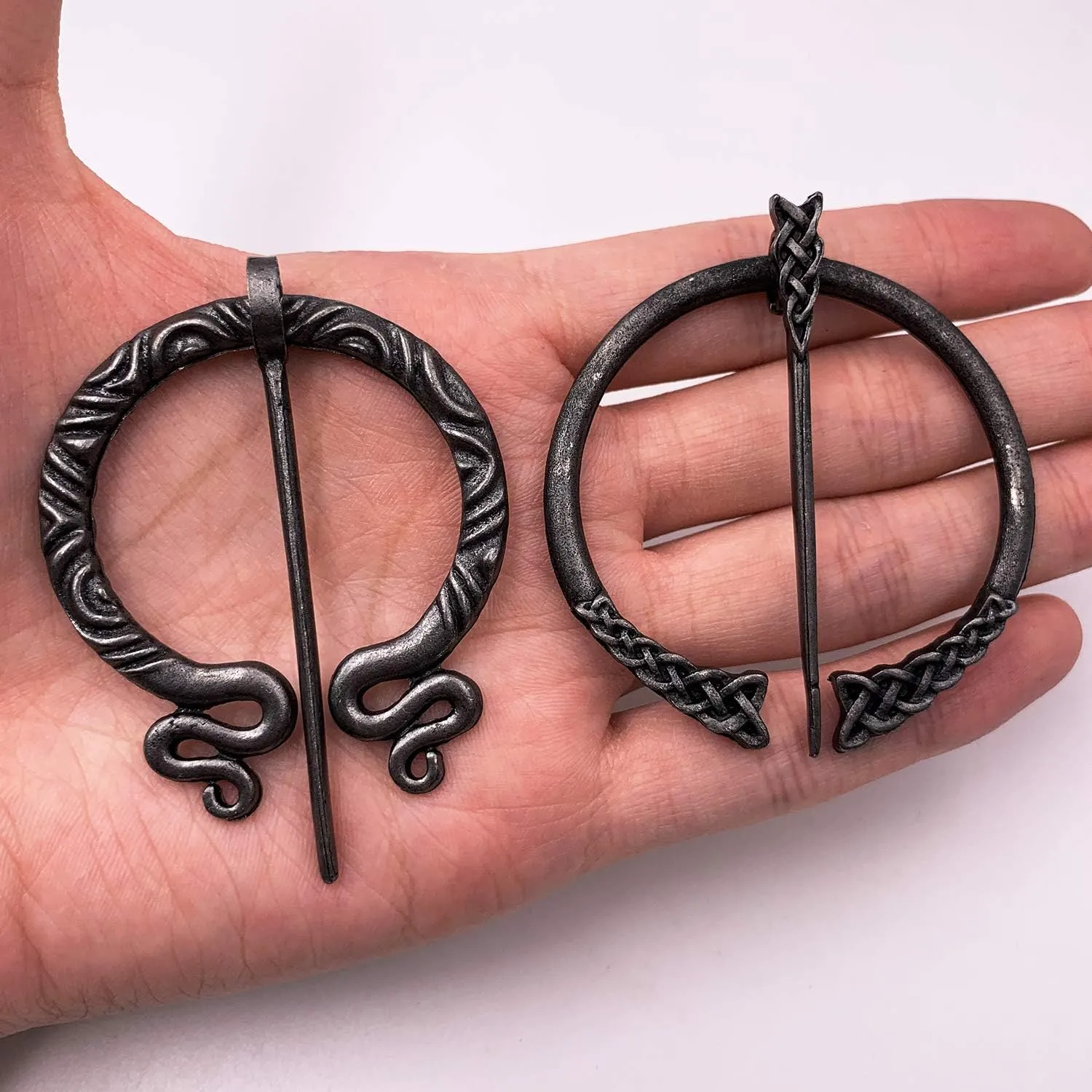 Viking Brooch Pin Clasp Norse Flbula Cloak Pin Celtic Shawl Scarf Clothing Viking Brooch Jewelry for Women Girls
