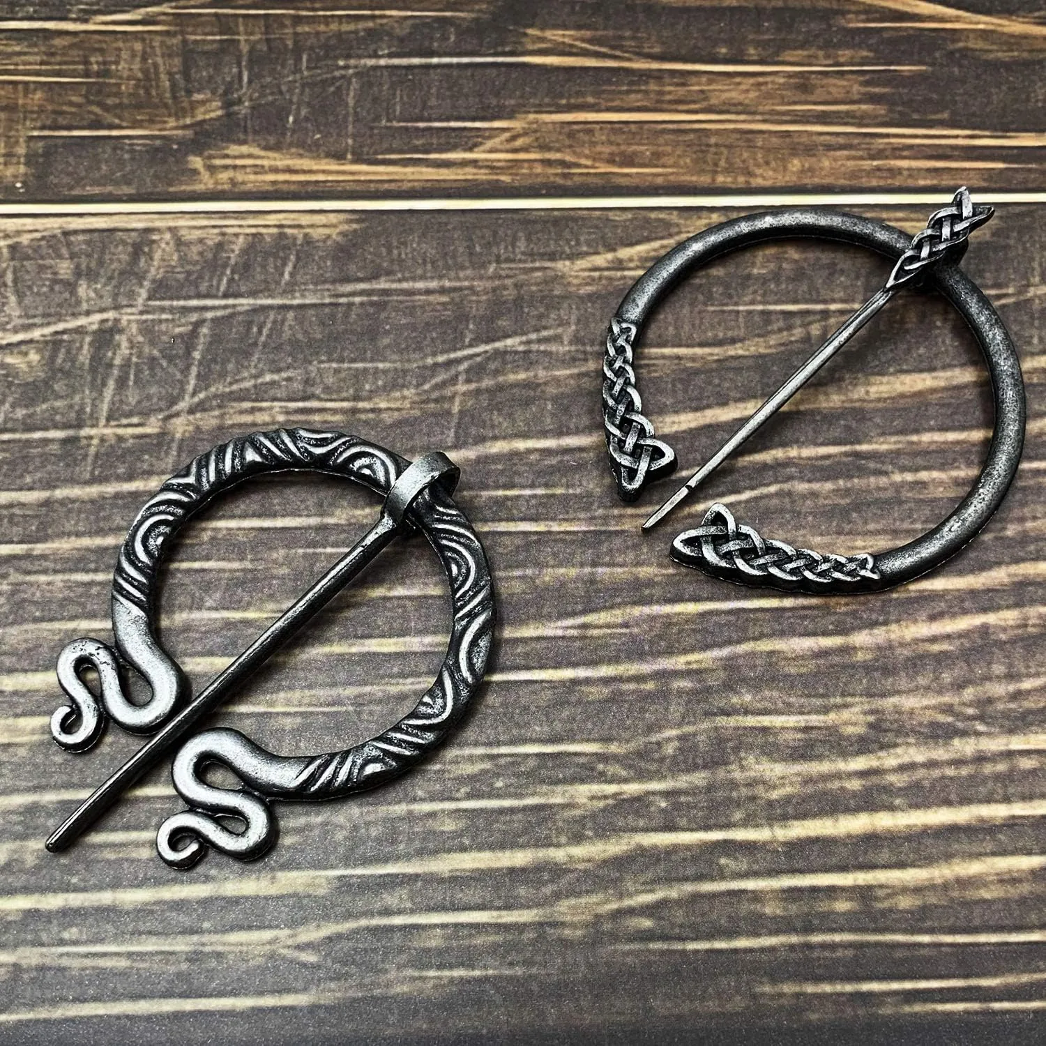 Viking Brooch Pin Clasp Norse Flbula Cloak Pin Celtic Shawl Scarf Clothing Viking Brooch Jewelry for Women Girls