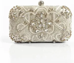 Women Evening Bags Pearl Beaded Women Evening Clutch Bag Wedding Purse Handbag Shoulder Bag Chain