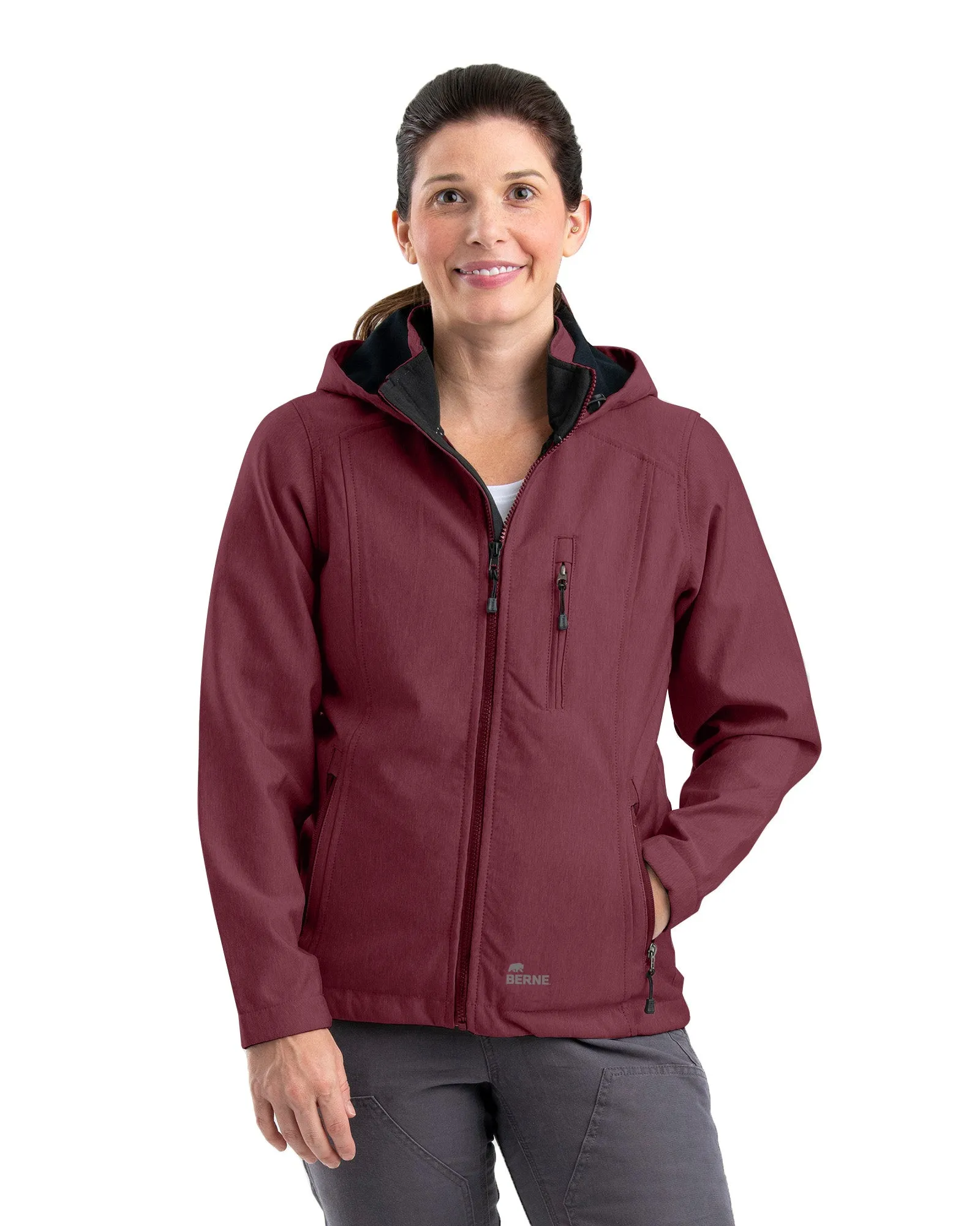 Women's Hooded Softshell Jacket