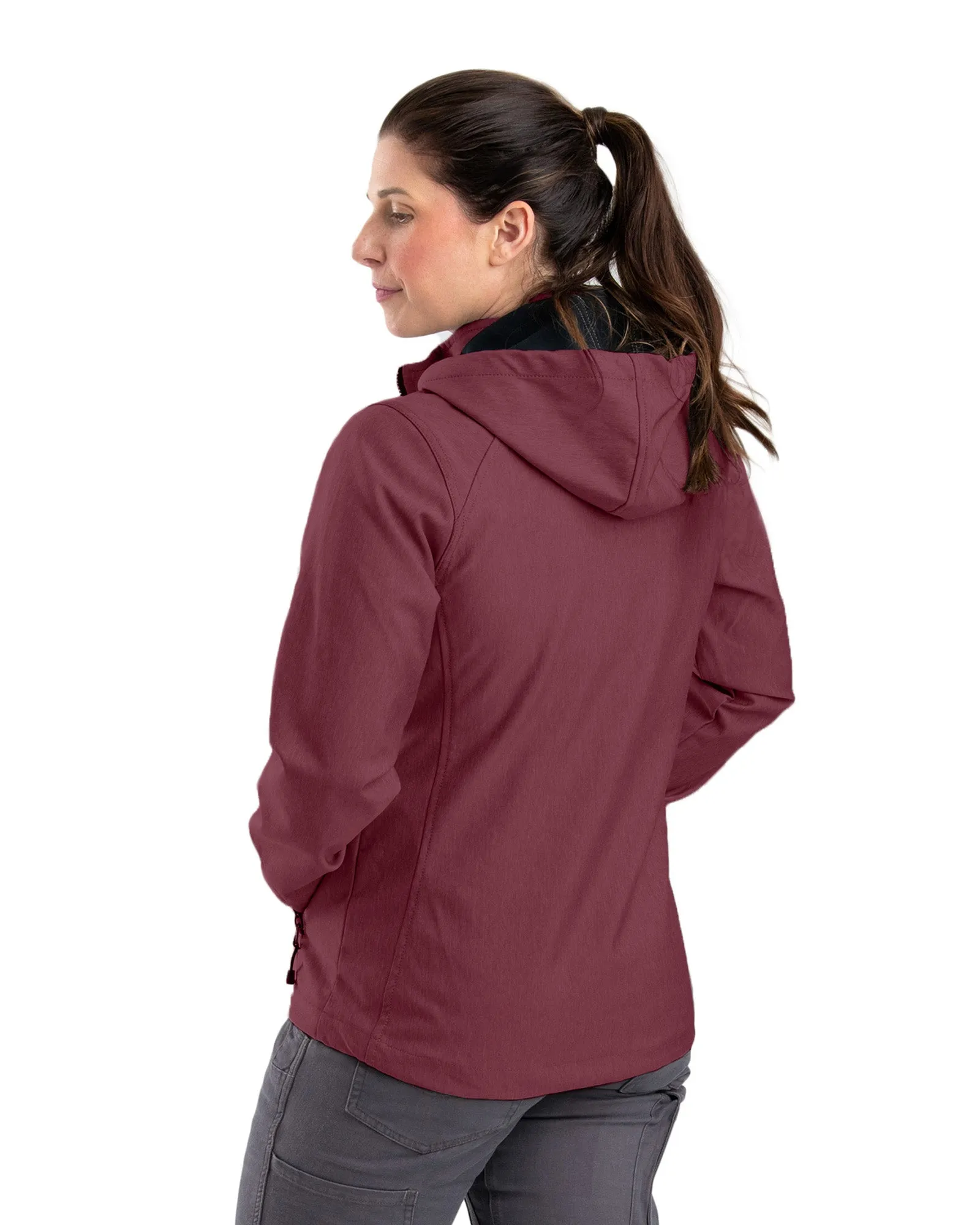 Women's Hooded Softshell Jacket