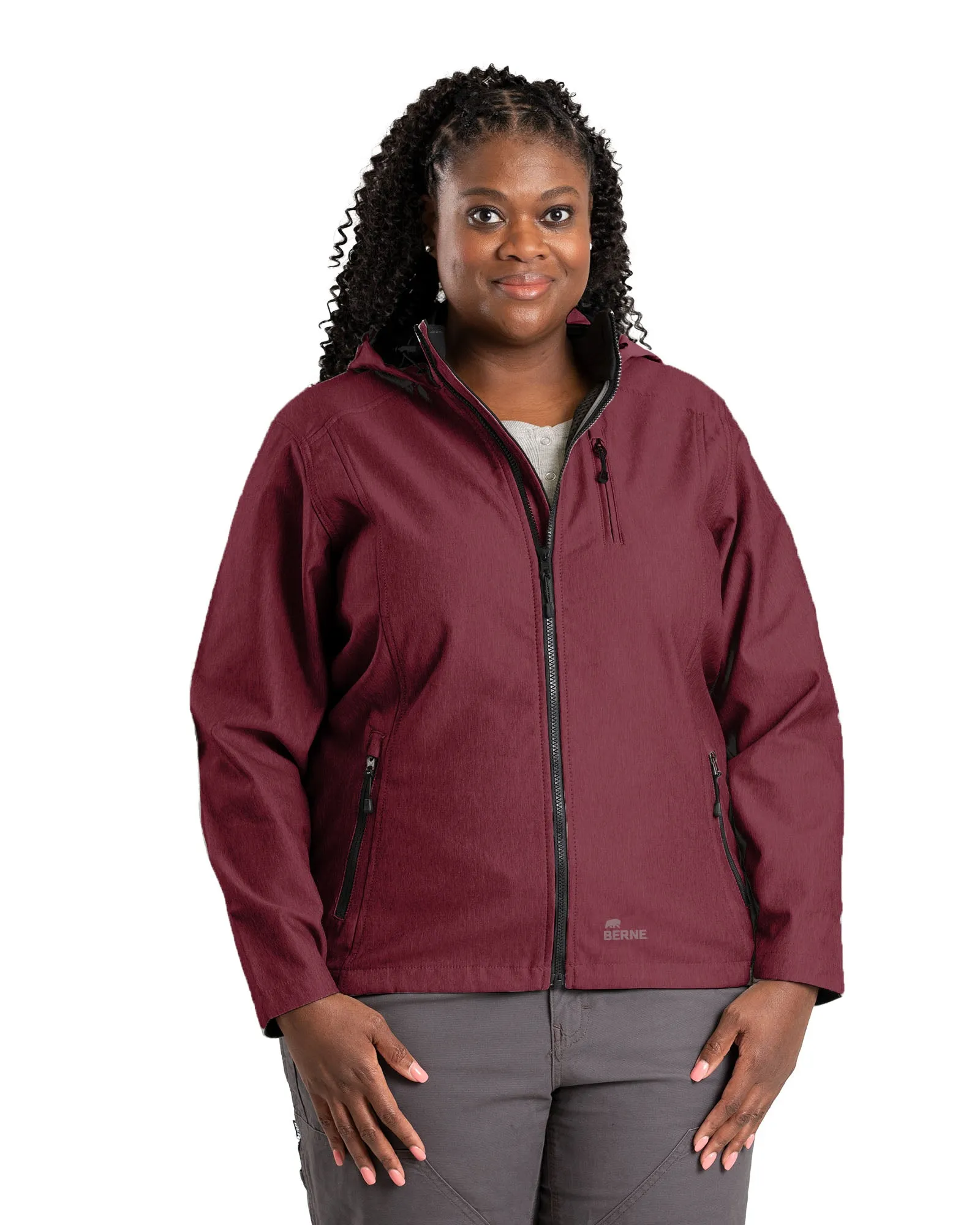 Women's Hooded Softshell Jacket