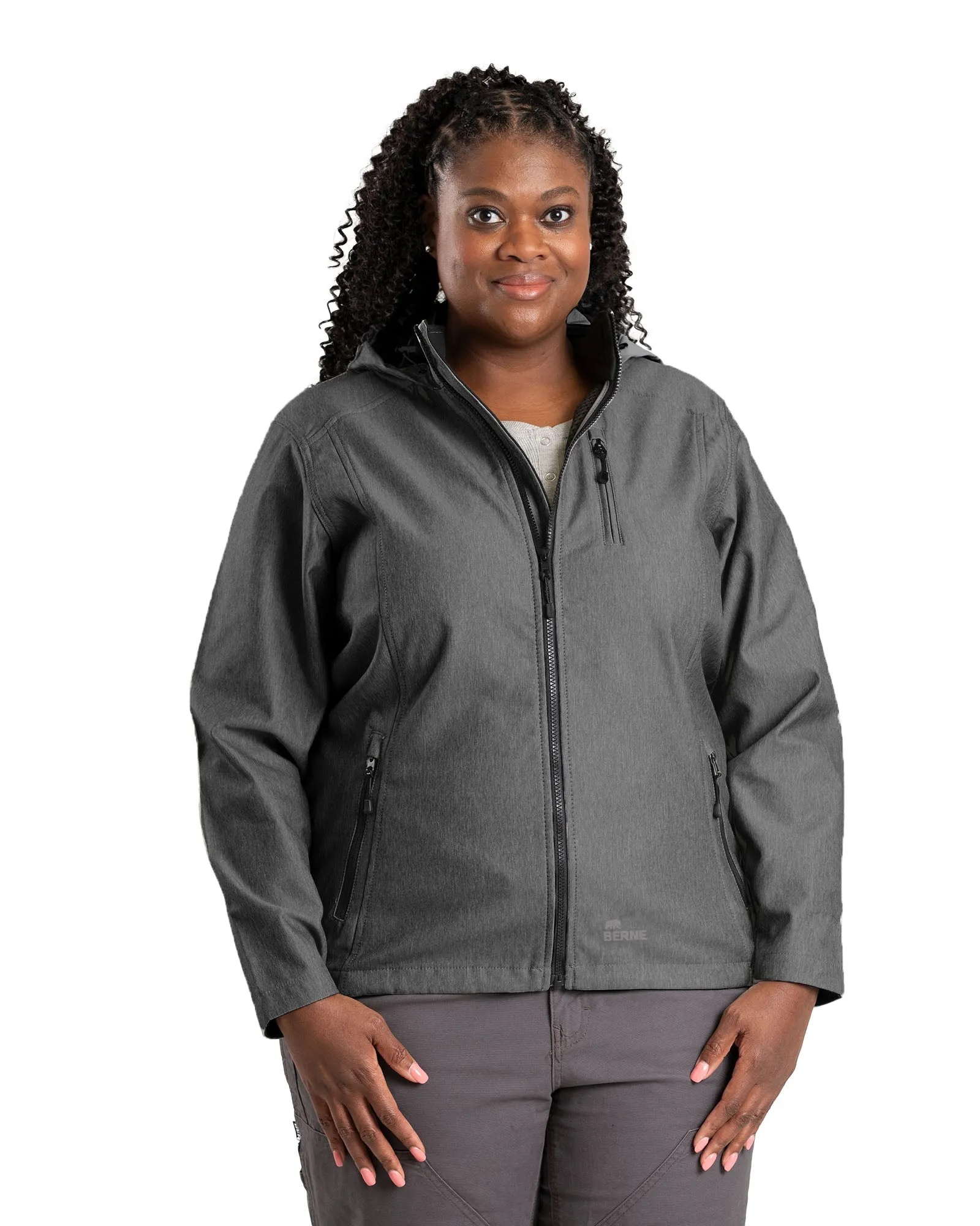 Women's Hooded Softshell Jacket