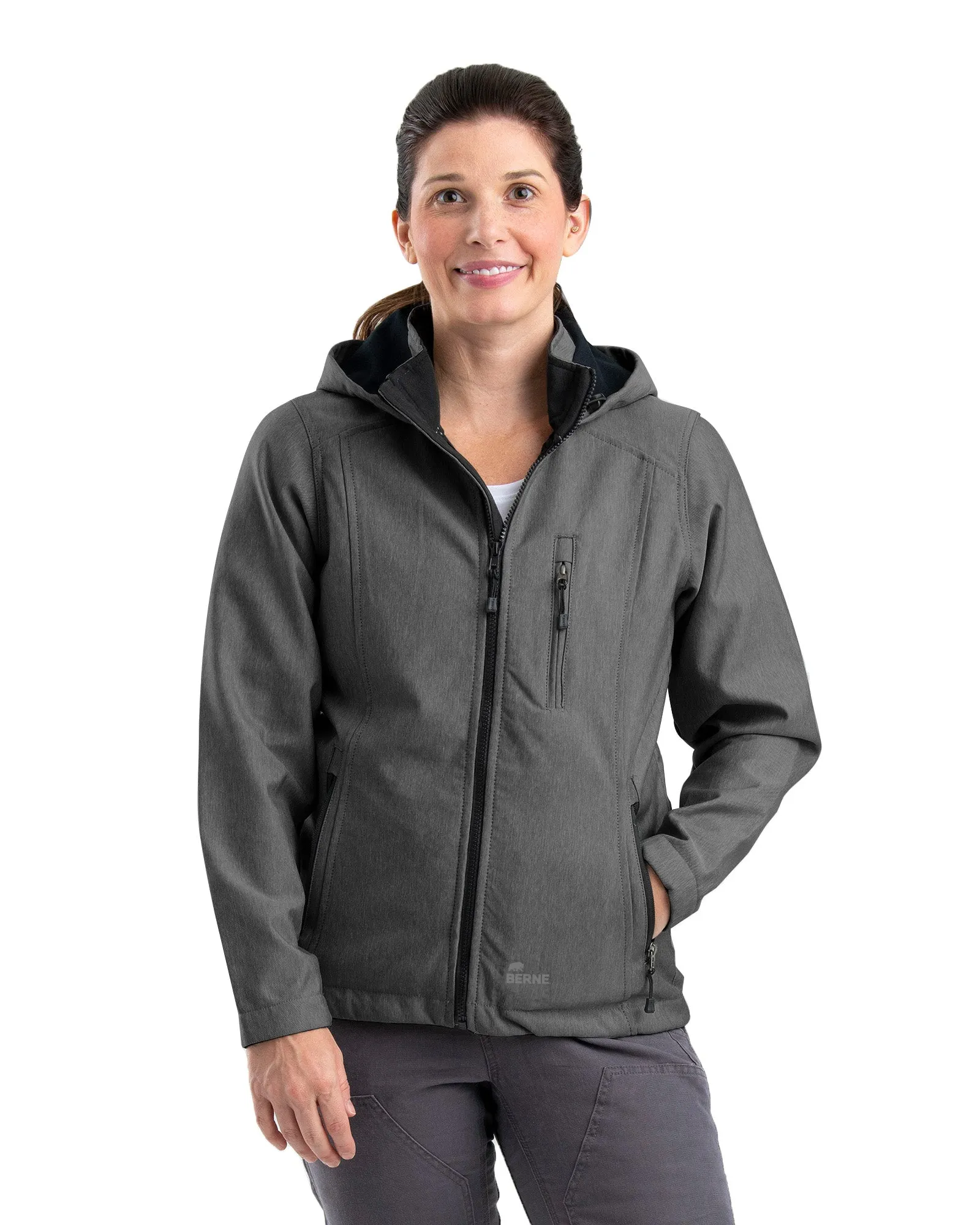 Women's Hooded Softshell Jacket