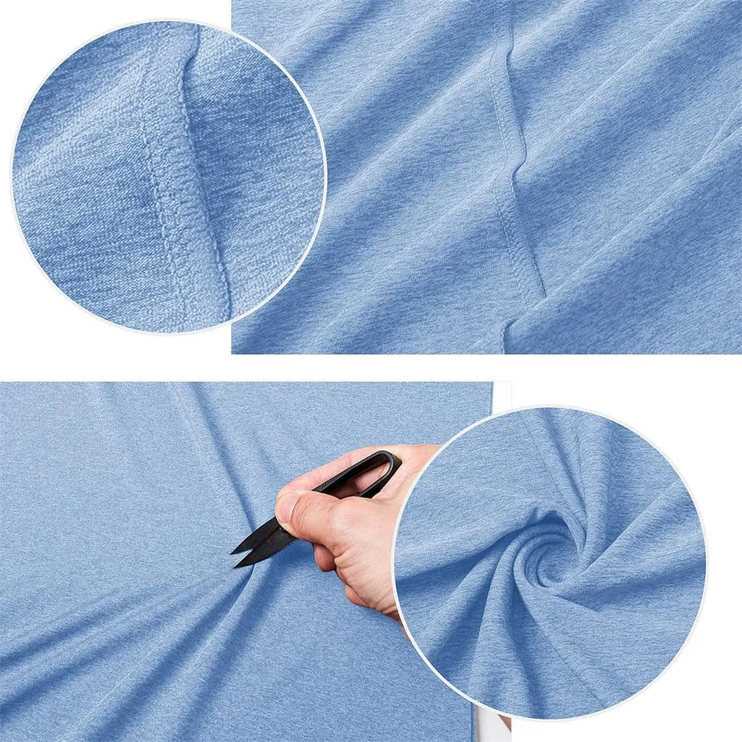 Women's Long Sleeve Sun Protection T-Shirts Fitness Sports Pullover Shirts Soft Breathable Quick Dry Tops
