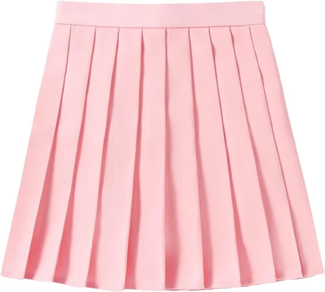 Womens Summer High Waist Skirts for Women Sexy Mini Skirts Casual Pleated Short Tennis Skirt