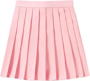 Womens Summer High Waist Skirts for Women Sexy Mini Skirts Casual Pleated Short Tennis Skirt